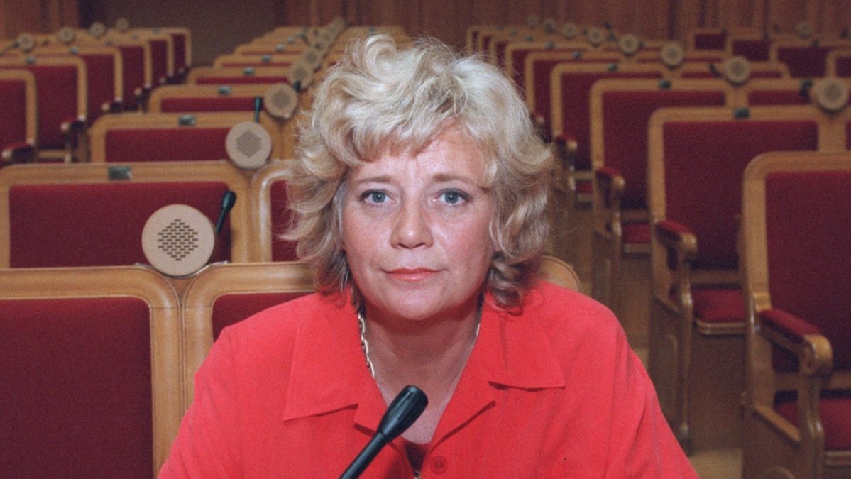 Margareta Winberg hade flera tunga poster i olika socialdemokratiska regeringar. 