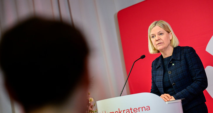 TT, Magdalena Andersson, Politik, Sverigedemokraterna