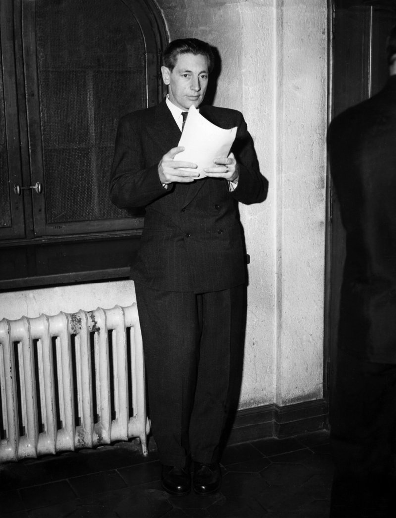 Spiondömde Ernst Hilding Andersson 1951.