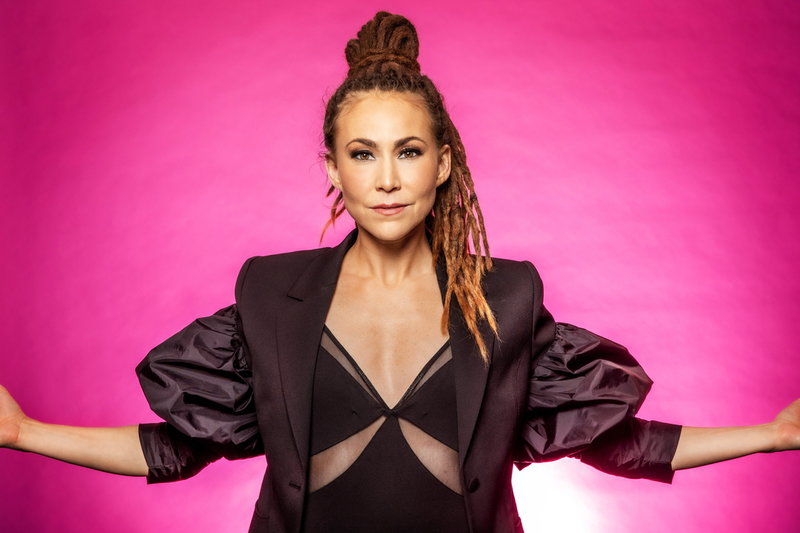 Mariette återvänder för femte gången till Melodifestivalen. Pressbild.