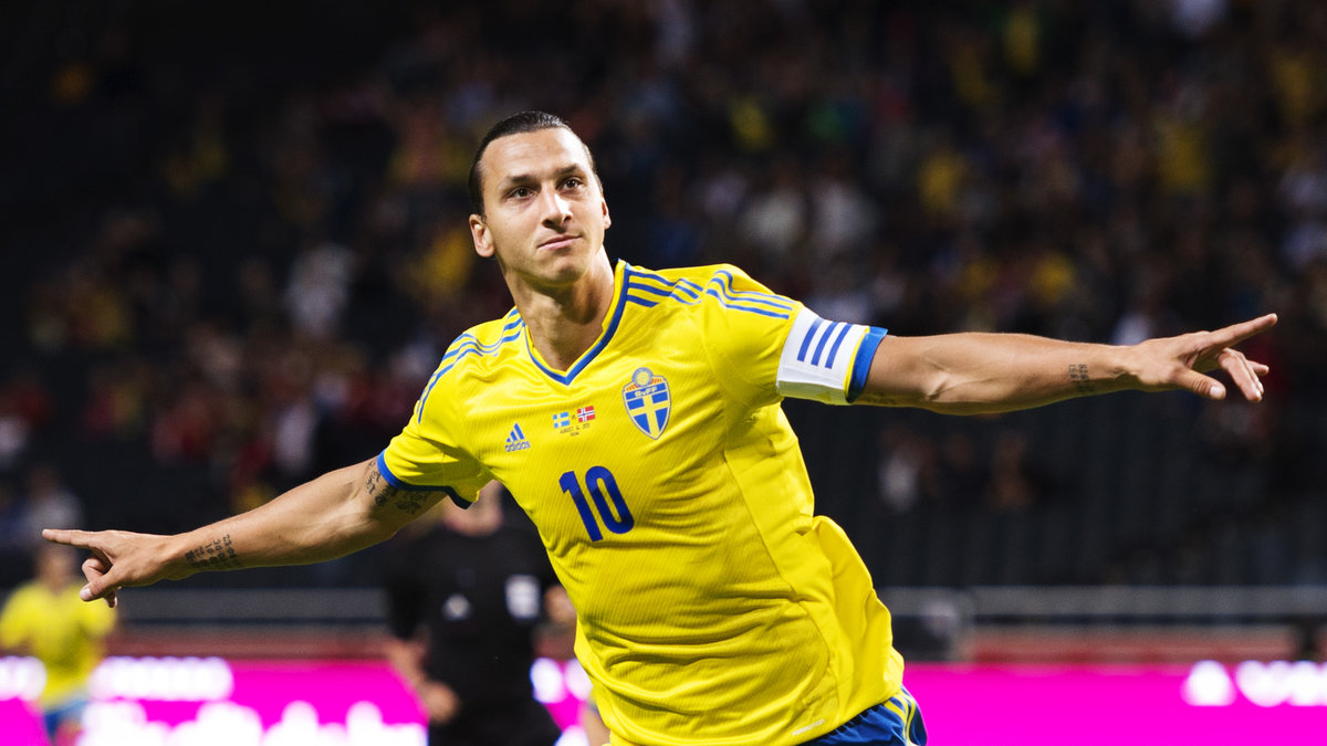 Zlatan Ibrahimovic är den stora kungen i Sverige och är den som ska skjuta oss till VM.