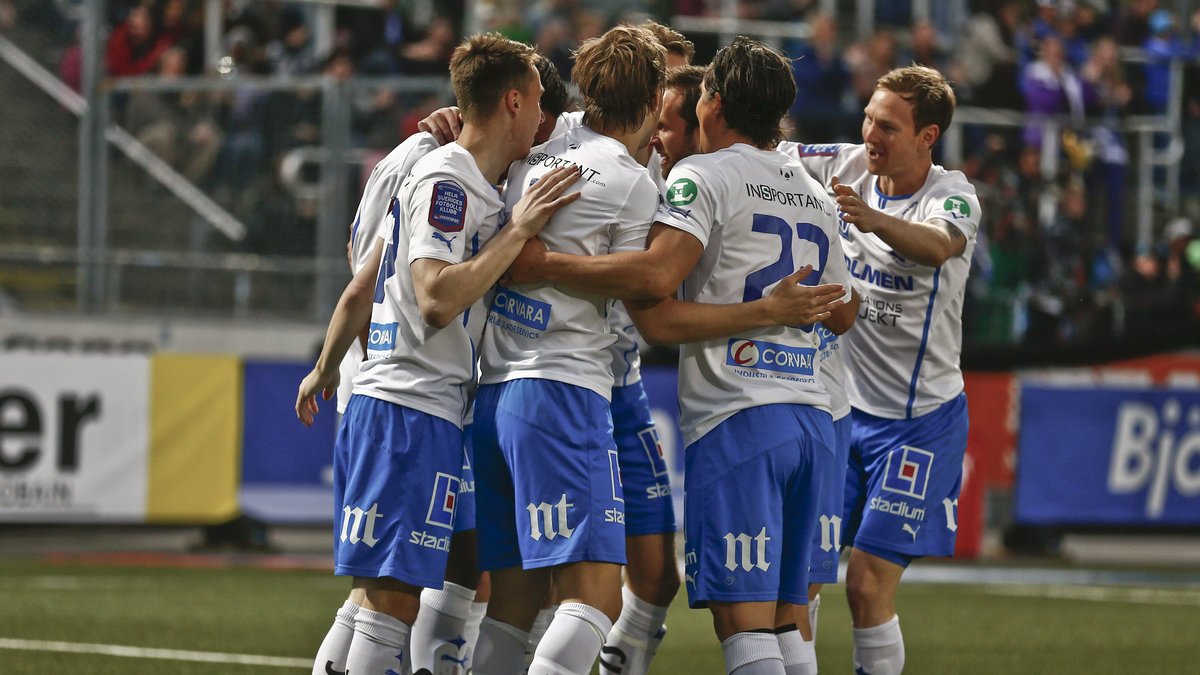 Norrköping gjorde däremot matchens första mål, i den 2:a matchminuten.