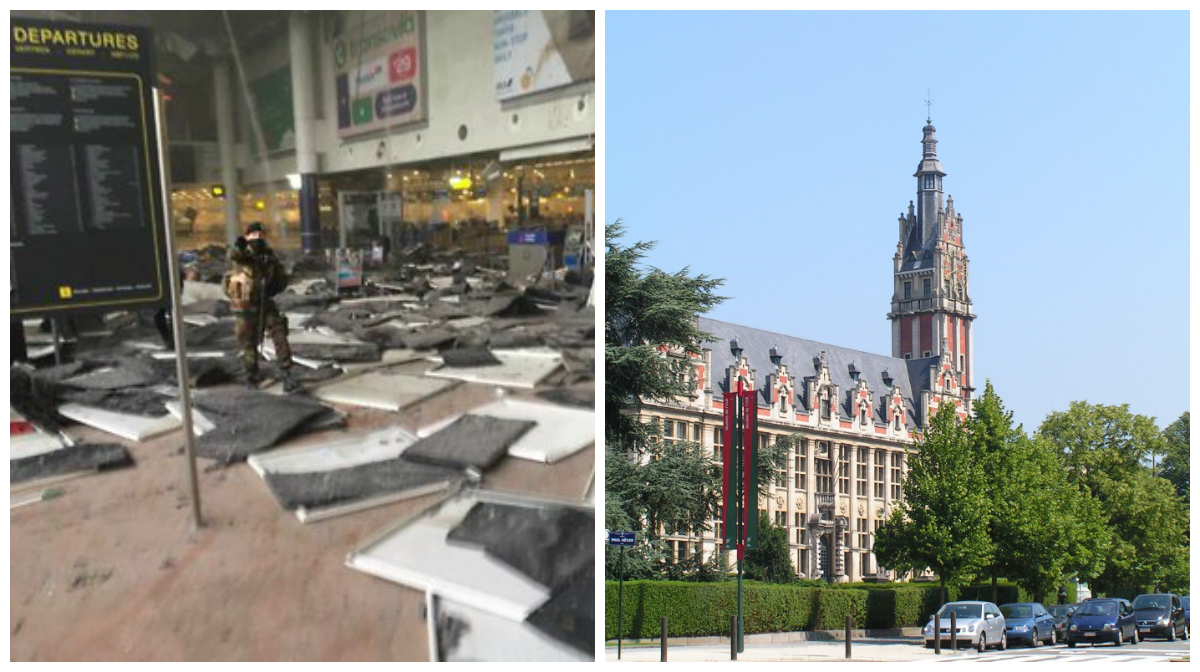 Ett universitet i Bryssel har evakuerats enligt belgisk media.