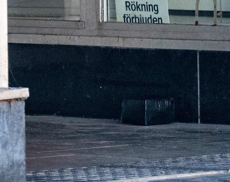 Det misstänkta paketet.