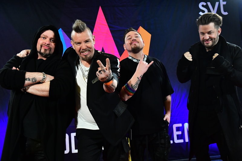 Lillasyster i förra årets Melodifestival. Arkivbild.