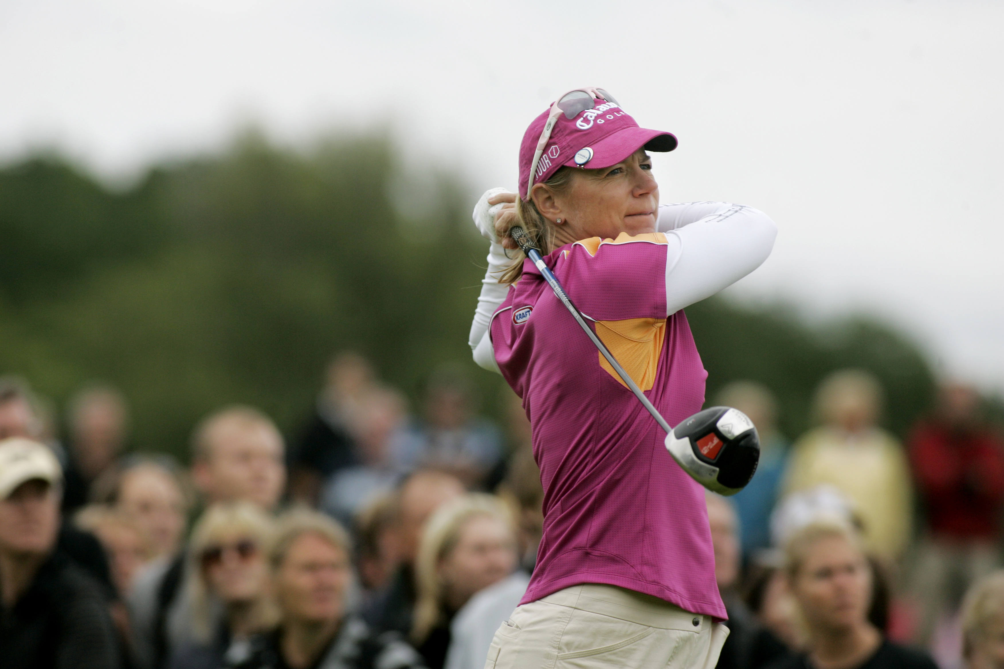 Golf lär inte vara med bland tävlingsmomenten, men Annika Sörenstam kanske är bra på flera saker?