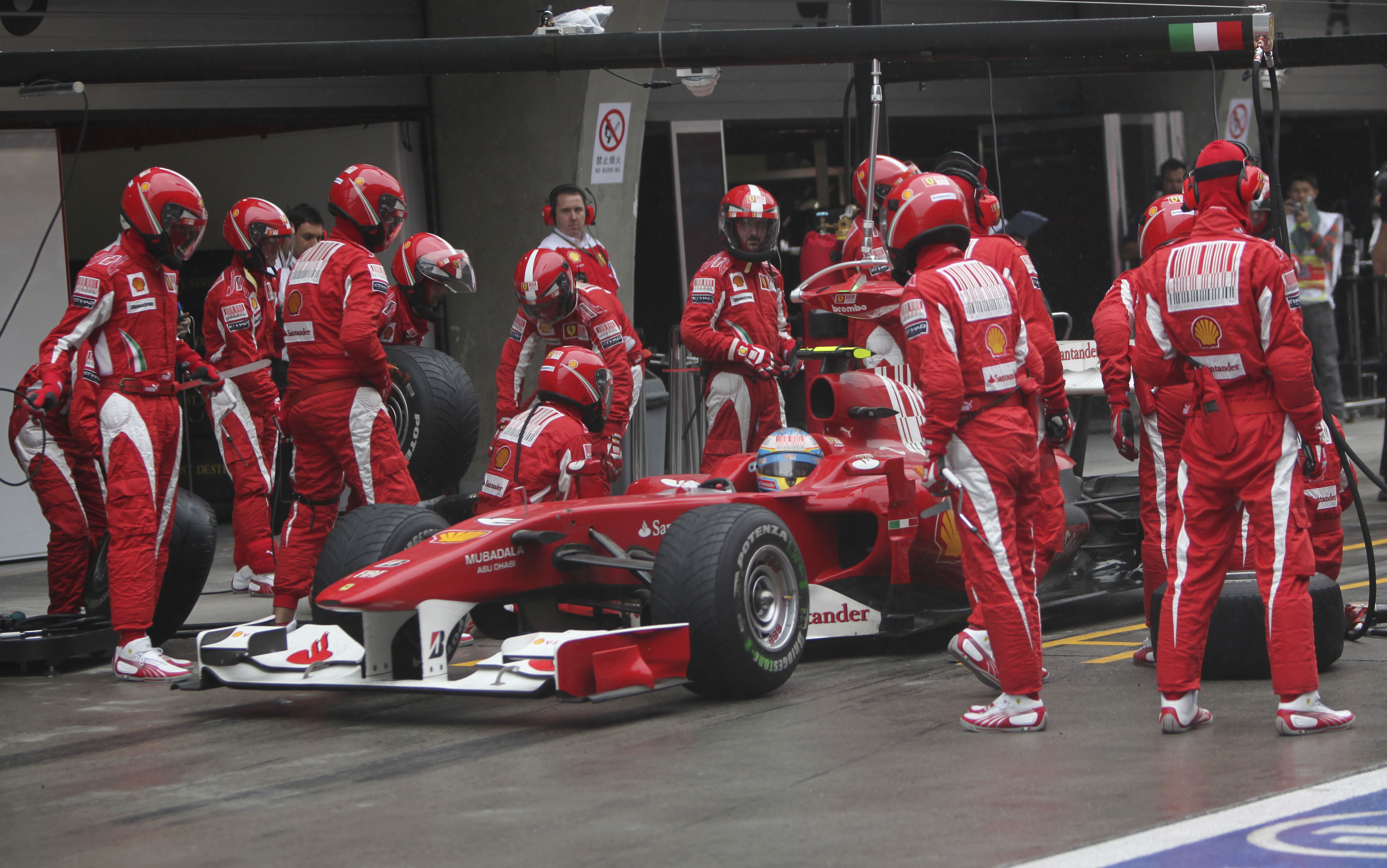 Enligt Ferrari var det ingen stor grej.