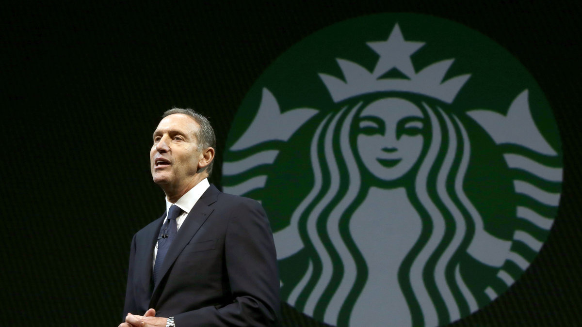 Starbucks vd Howard Schultz.