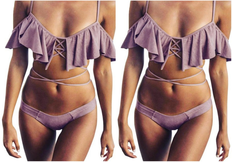 Lila bikini