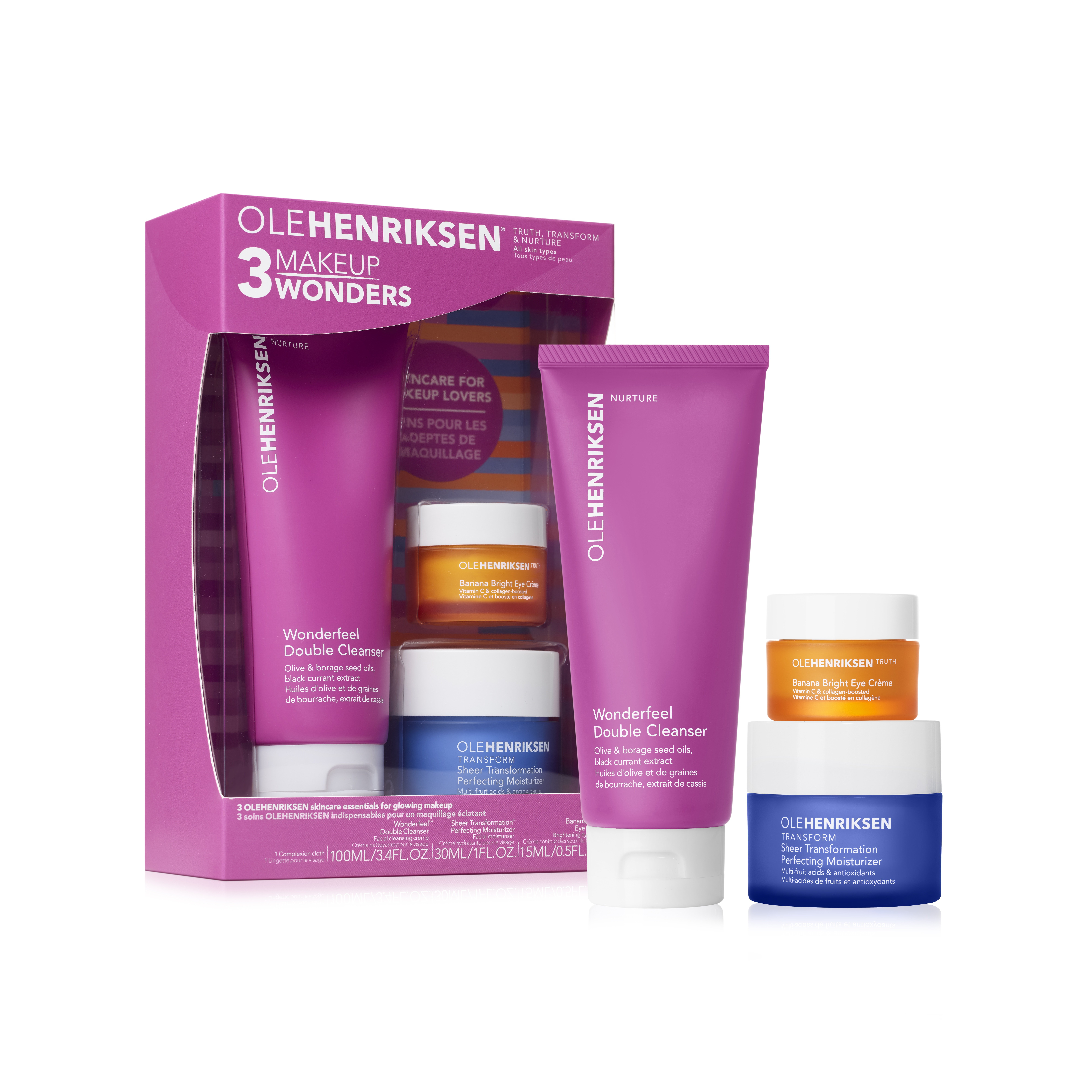 Ole Henriksen 3 Makeup Wonders Gift Set Ole Henriksen 3 Makeup Wonders Gift Set
