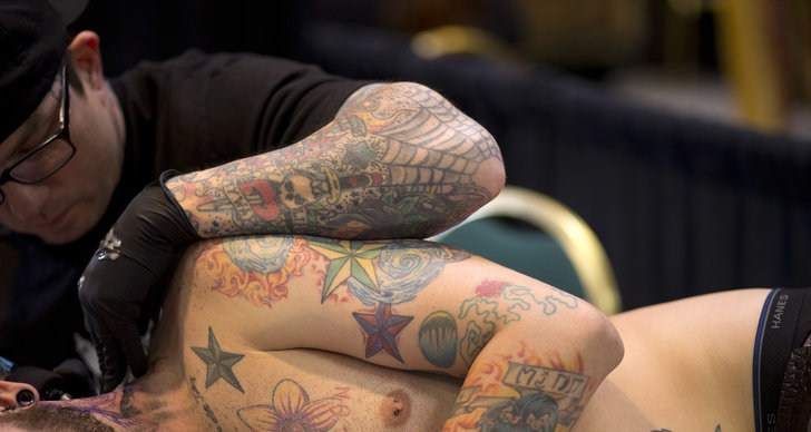Tatueringar, hudproblem