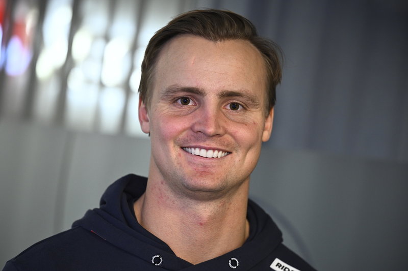 'Jag är stolt över mig själv, vad vi lyckades göra med de resurser som vi hade', säger Felix Monsén om förra säsongen. Arkivbild.