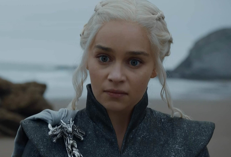 Emilia Clarke som Daenerys Targaryen Emilia Clarke som Daenerys Targaryen