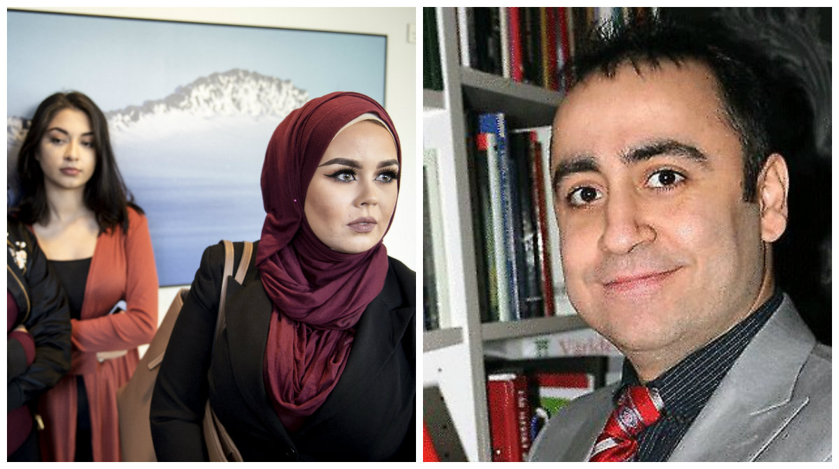 Bassam Al-Baghdady, Hijab, Debatt, Slöja