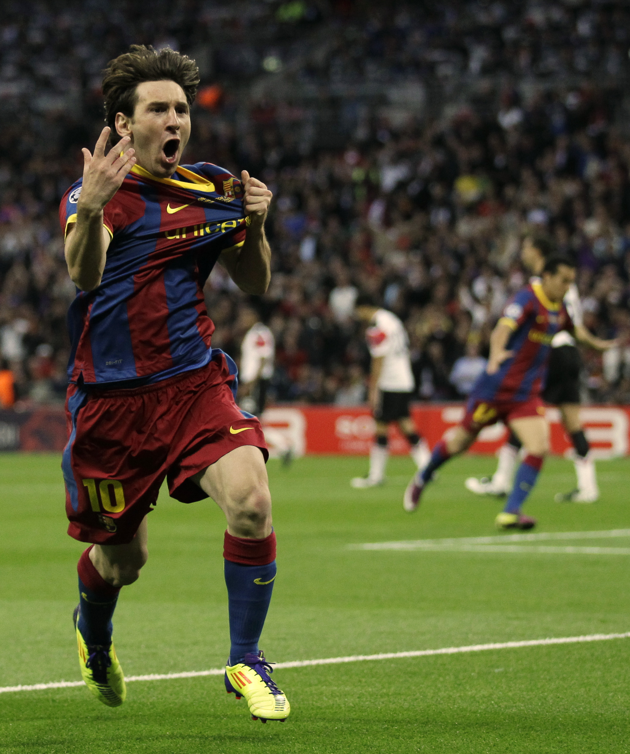 Messi gjorde 2-1 och tappade det totalt. Messi gjorde 2-1 och tappade det totalt.