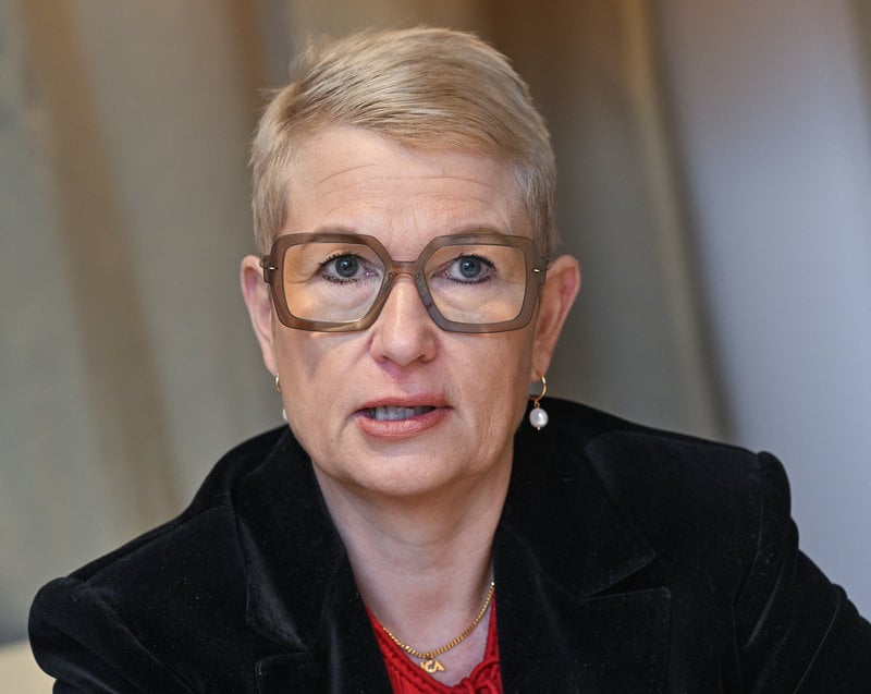 Ica-gruppens vd Nina Jönsson. Foto: Jonas Ekströmer/TT