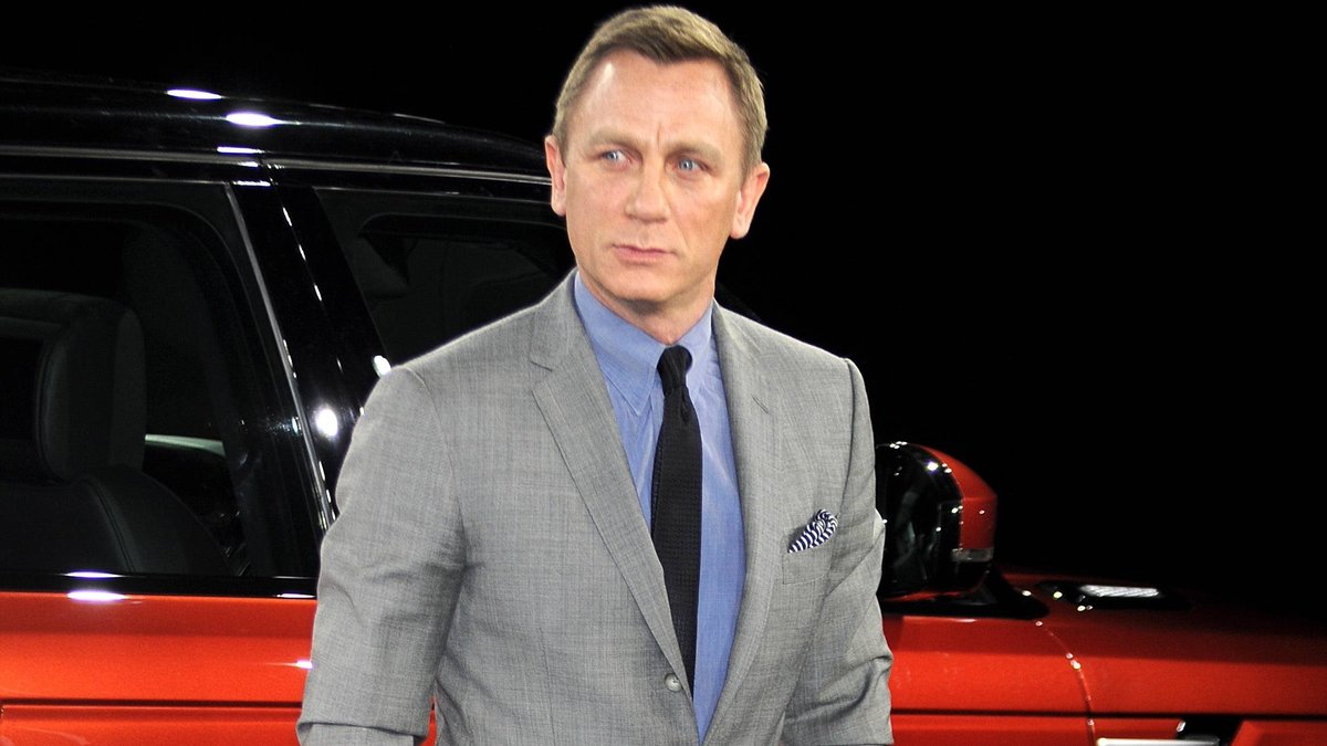 Daniel Craig som är vår nuvarande James Bond. 