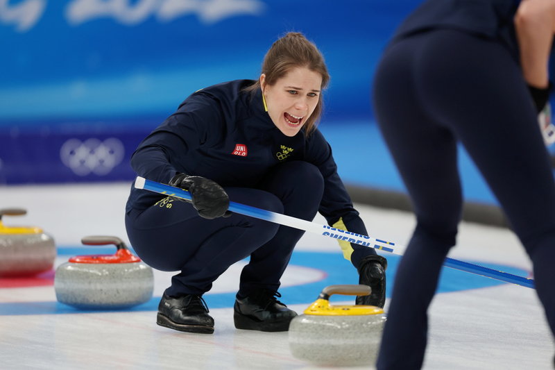 Anna Hasselborg kunde inte leda sitt lag till OS-finalen