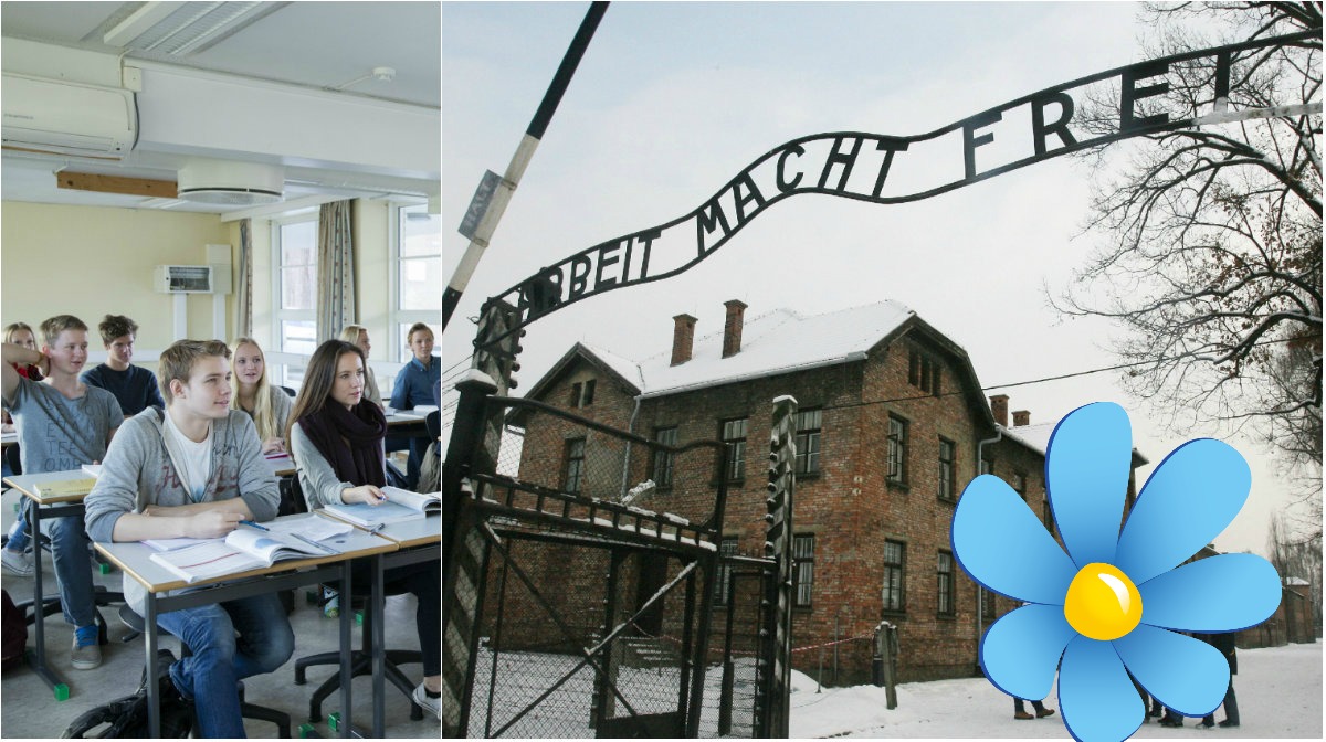 Auschwitz, Skövde, Sverigedemokraterna, koncentrationsläger