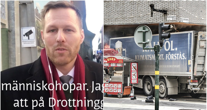 Terrorattentatet på Drottninggatan, Rakhmat Akilov, Åhlens, Sergels Torg, Drottninggatan