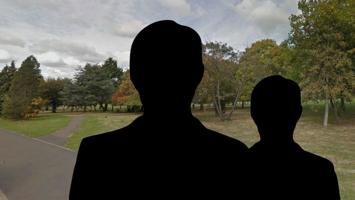 En 13-årig pojke har dömts för att ha våldtagit en 12-årig pojke i en park i London.