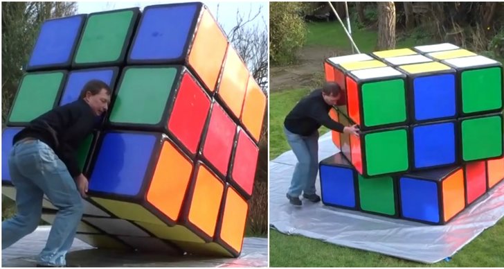 Världsrekord, Rubiks kub