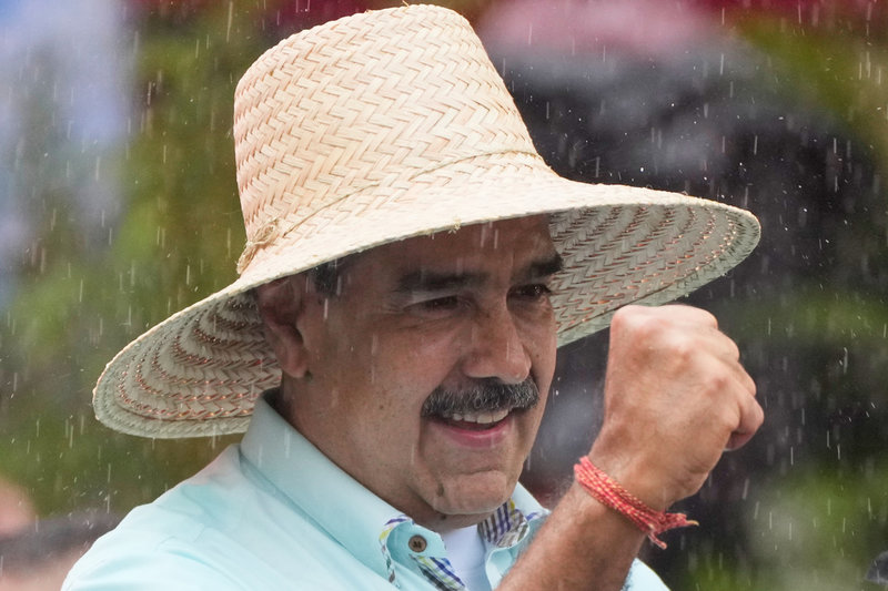 President Nicolás Maduro vid ett tal inför anhängare i december.