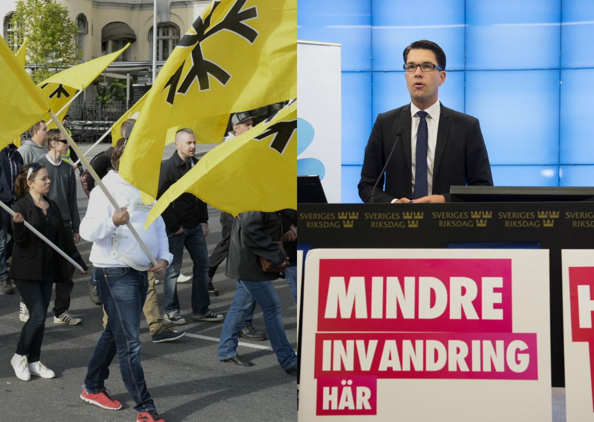 Nazism, Sverige, Rasism, LSU, Supervalåret 2014, Felix König, Debatt, Riksdagsvalet 2014