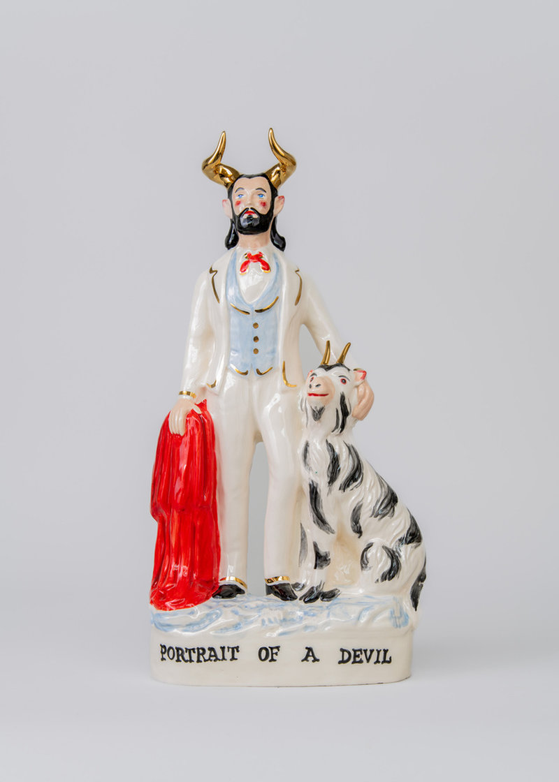 "Portrait of a devil" av Nick Cave. 