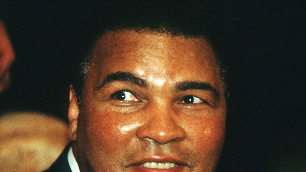 Muhammad Ali är med på listan. 