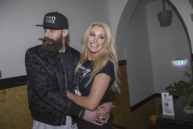 Johan Malm och Jessica Andersson. Johan Malm och Jessica Andersson.