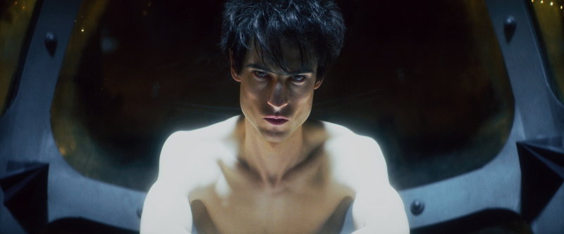 Dröm, spelad med truligt uttryck av John Sturridge i Netflix nya storsatsning 'The Sandman'. Pressbild.