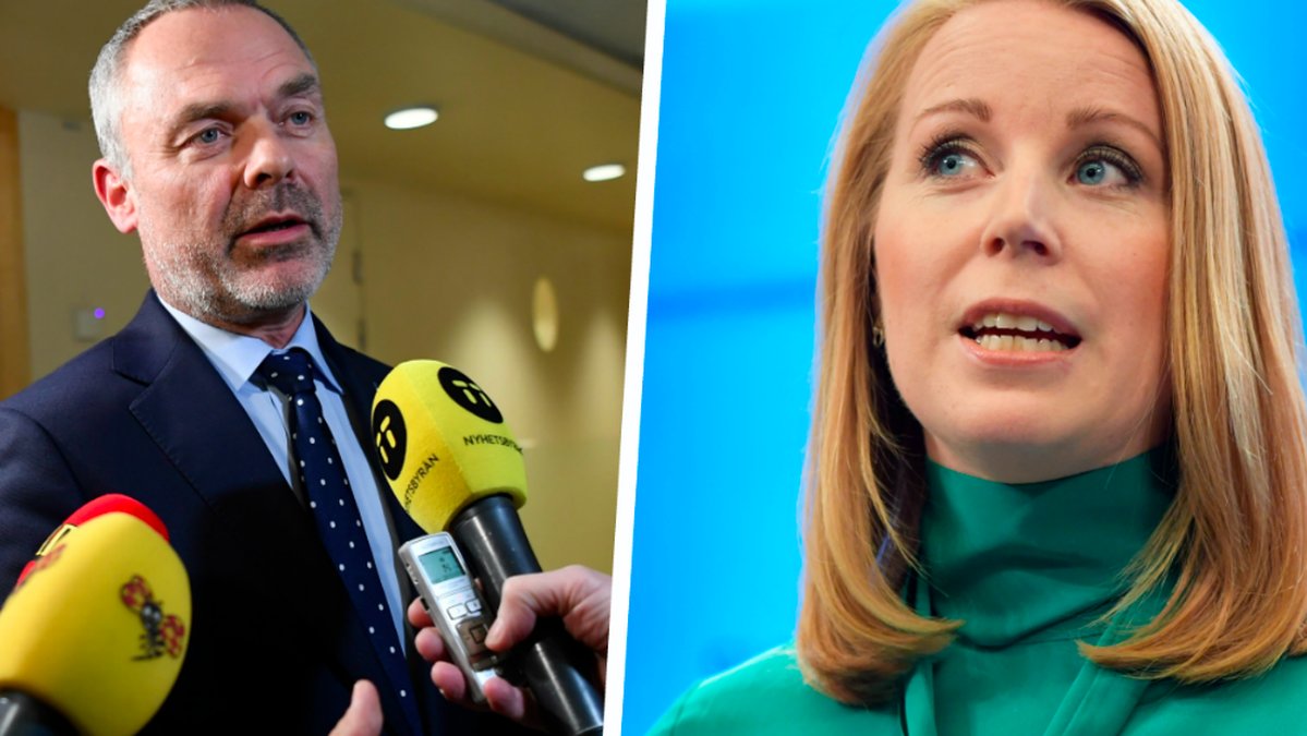 Jan Björklund och Annie Lööf är inte sugna på att stödja regerings budget. 