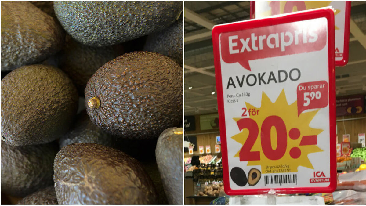 Det är svårt att hitta avokado och den här butiken förstår precis... 