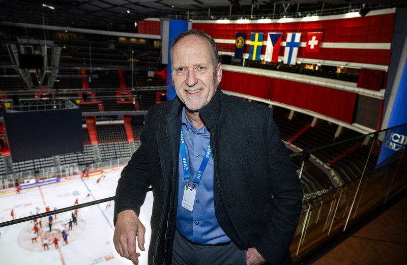 Tony Wiréhn, generalsekreterare och vd för ishockey-VM. Arkivbild.