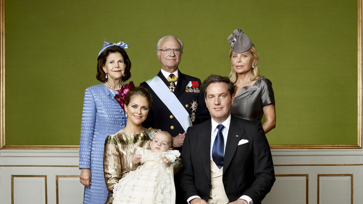 Kung Carl XVI Gustaf drottnings Silvia prinsessan Madeleine