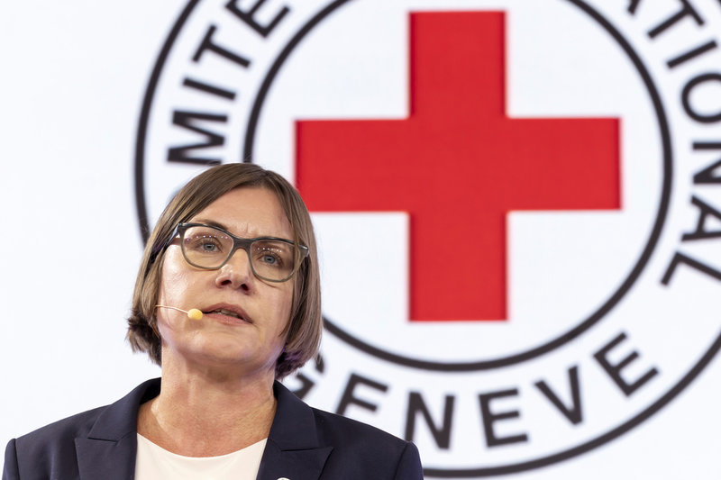 Mirjana Spoljaric, ordförande för Internationella Rödakorskommittén (ICRC), i Genève i fjol.