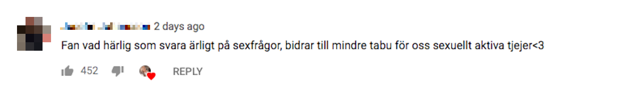 Kommentar i Linn Ahlborgs Kommentarsfält Kommentar i Linn Ahlborgs Kommentarsfält