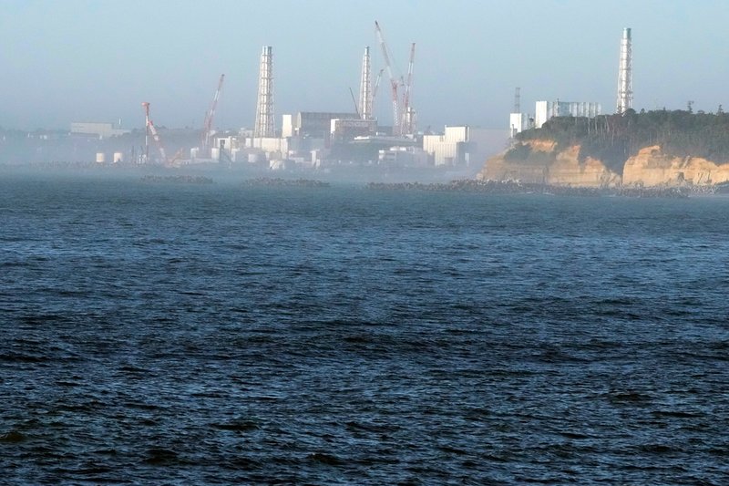 Kärnkraftverket i Fukushilma, som 2011 skadades av en jordbävning och tsunami. Arkivbild.