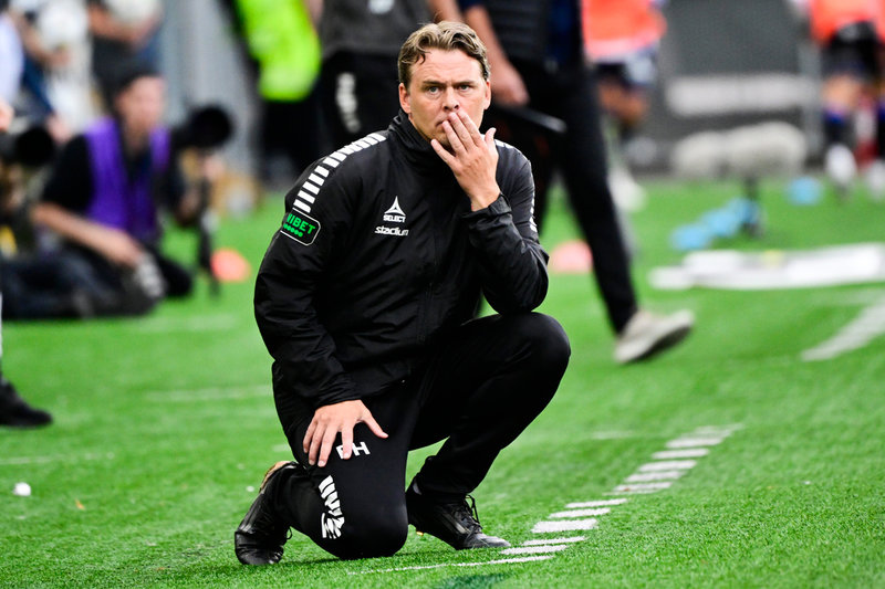 Gais tränare Fredrik Holmberg. Arkivbild.