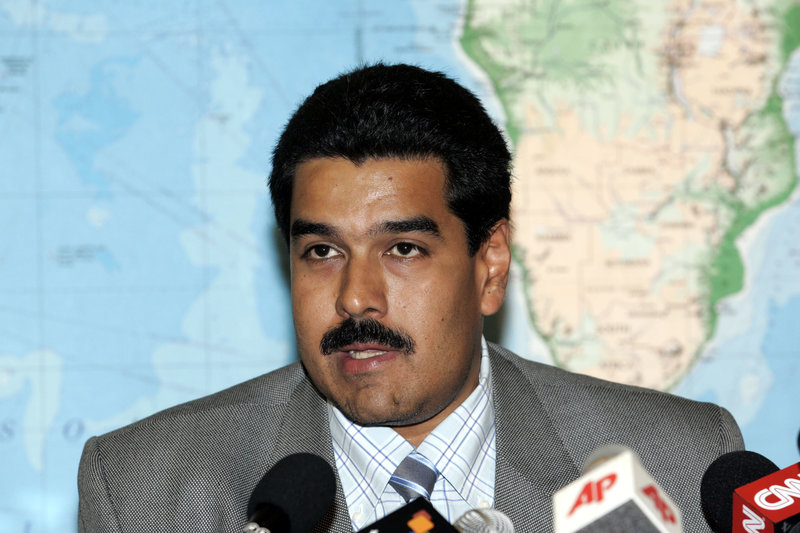 2006 var Nicolás Maduro Venezuelas utrikesminister i Hugo Chávez regering. Foto: David Karp/AP/TT