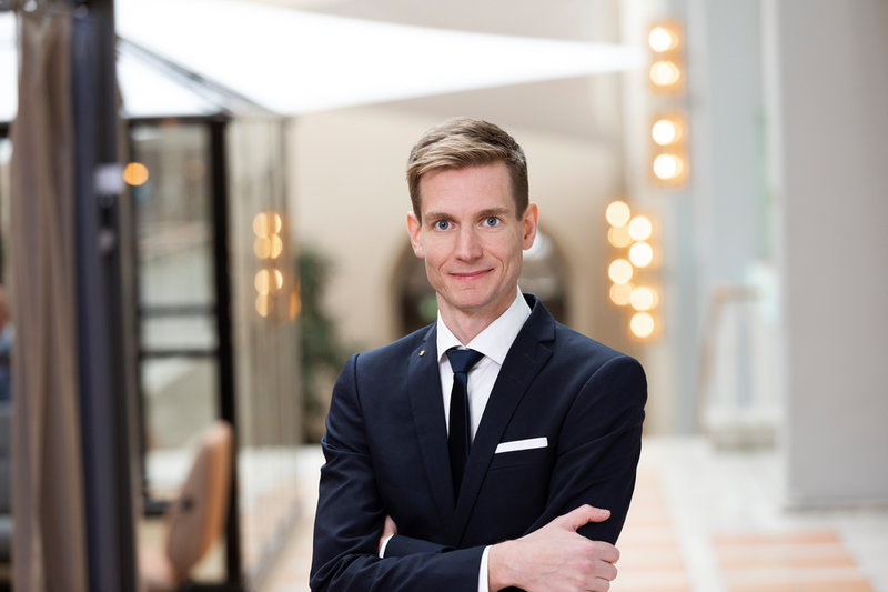 Martin Björgell, pensionsexpert på Handelsbanken.
