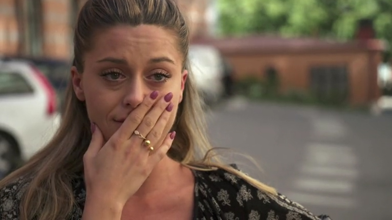 Bianca Ingrosso gråter Bianca Ingrosso gråter