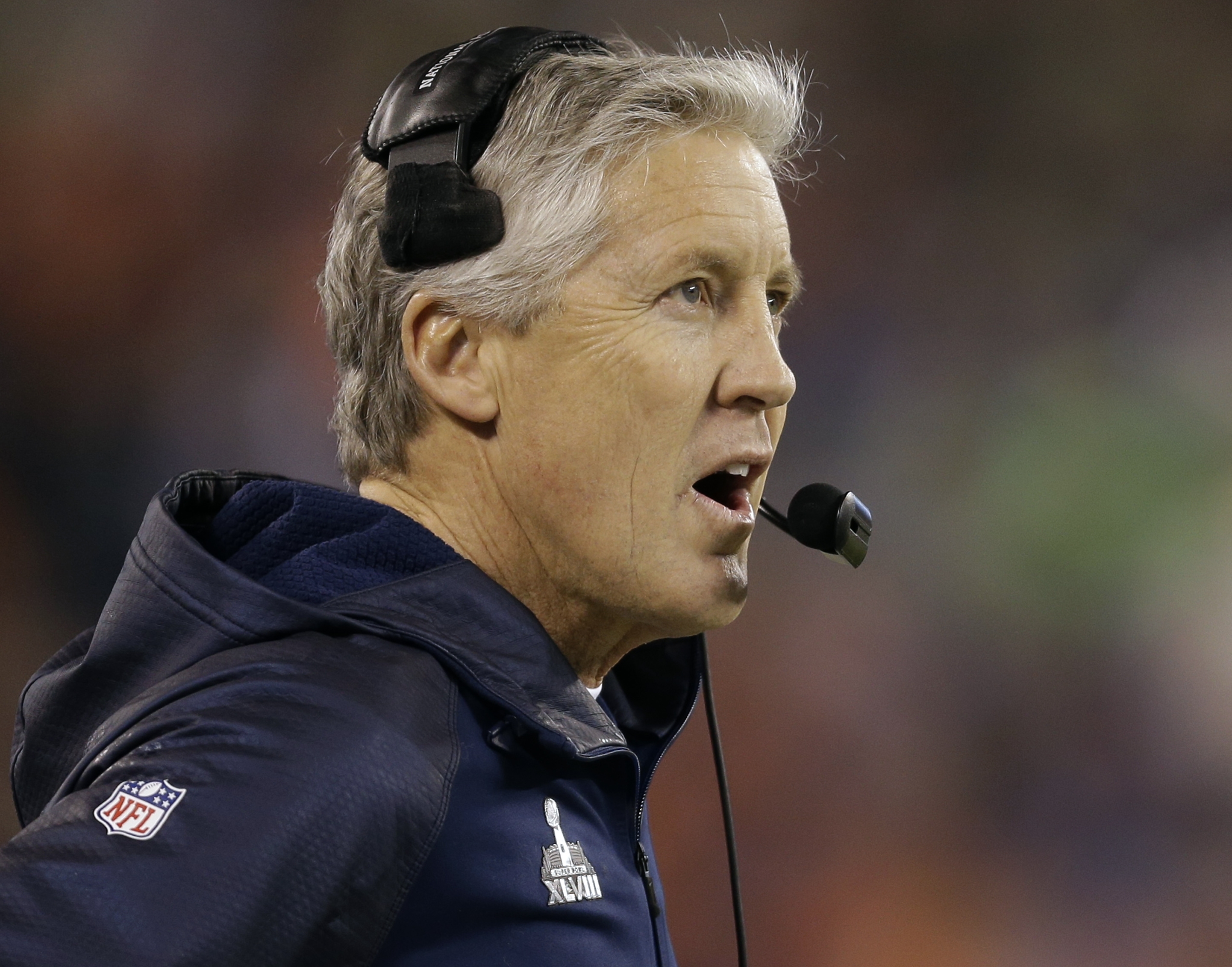 Seattle Seahawks tränare Pete Carroll. Seattle Seahawks tränare Pete Carroll.
