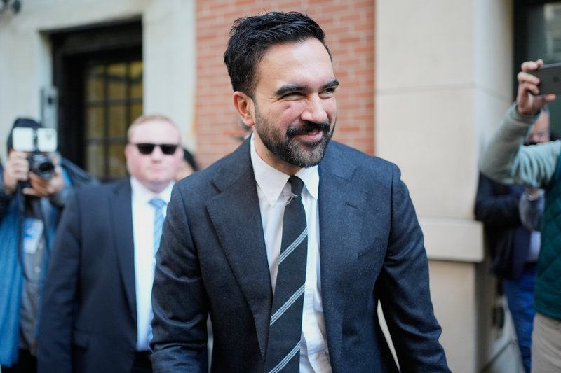 Den demokratiska socialistern Zohran Mamdani hoppas vinna borgmästarvalet i New York.