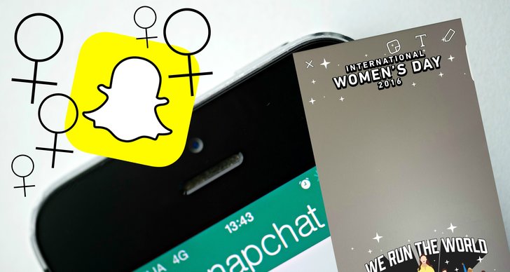 Snapchat, Filter, Internationella kvinnodagen, Bild
