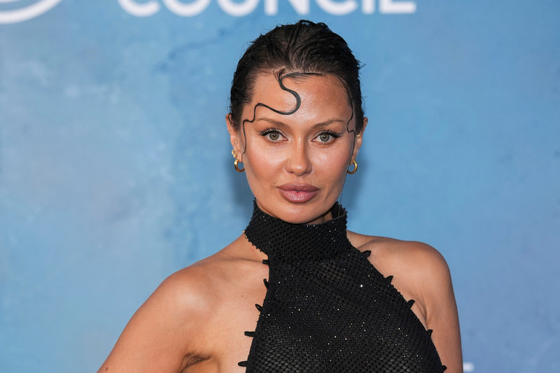 Tv-profilen och influeraren Viktoria Bonja bor i Monaco, men når fortsatt många landsmän hemma i Ryssland. Här poserar hon vid en gala i italienska Venedig i augusti förra året.