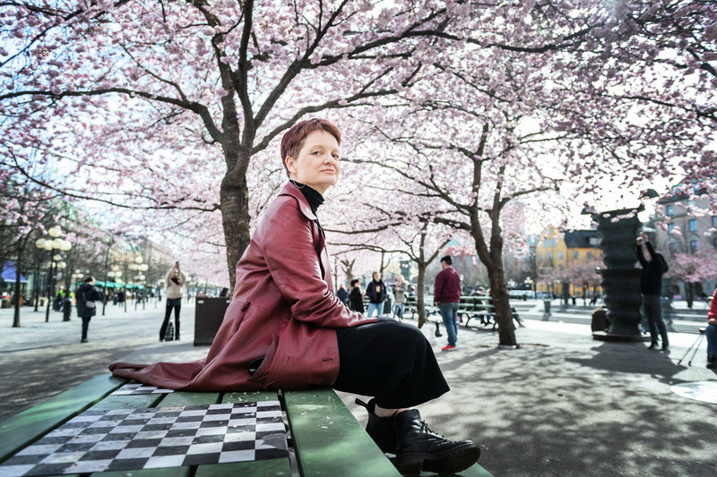 Malin Lindroth hyllades av såväl läsare som kritiker för sin bok 'Nuckan' (2018). Nu är Nuckan tillbaka som relationsrådgivare i boken 'Nuckans hjärtespalt'. Arkivbild.