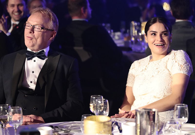 Per Sandberg och Bahareh Letnes Per Sandberg och Bahareh Letnes