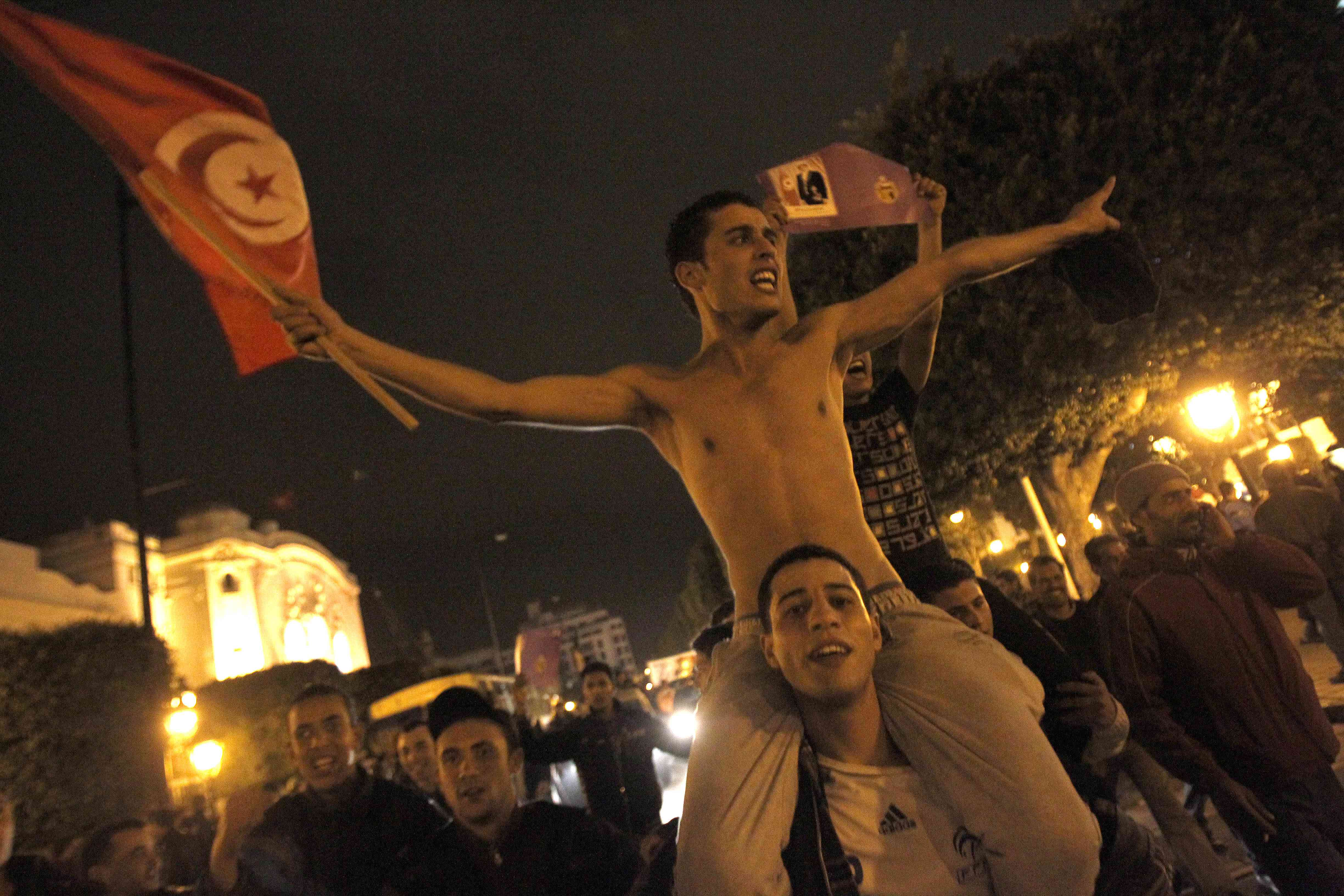 Demonstrationer skakar Tunisien sedan en månad tillbaka.